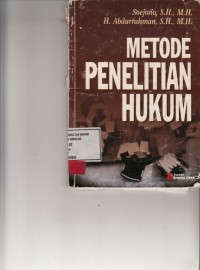 Image of Metode penelitian Hukum