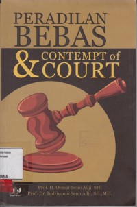 Image of Peradilan bebas & contempt of court