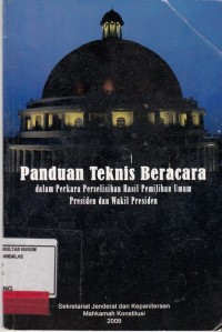 Image of Panduan Teknis Beracara
