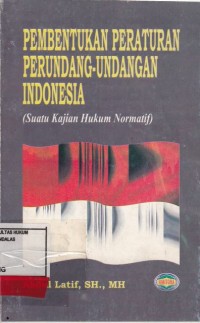 Image of Pembentukan Peraturan perundang undangan indonsia
