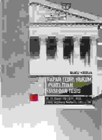 Image of Penerapan teori hukum pada penelitian disertasi dan tesis buku kedua