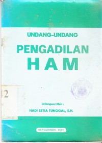 Image of Undang-Undang Pengadilan HAM