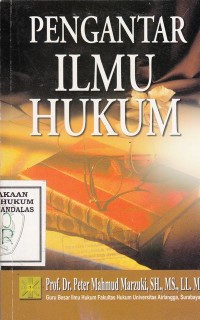 Image of Pengantar Ilmu Hukum