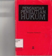 Image of Pengantar Penelitian Hukum