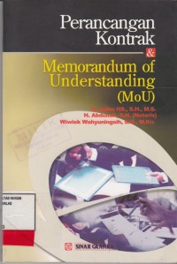 Image of Perancangan Kontrak dan Memorandum of Understanding (MoU)