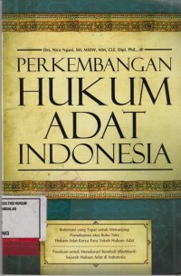 Image of Perkembangan hukum adat Indonesia