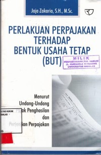 Image of Perlakuan Perpajakan Terhadap Bentuk Usaha Tetap ( BUT )