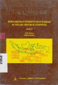 Image of Pertumbuhan pemerintahan daerah di negara Republik Indonesia jilid II