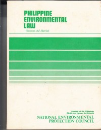 Image of Philippine EnVironmental Law