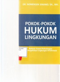 Image of Pokok pokok hukum lingkungan