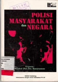 Image of Polisi masyarakat dan negara
