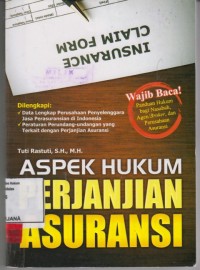 Image of Aspek hukum perjanjian asuransi