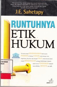 Image of Runtuhnya Etik Hukum