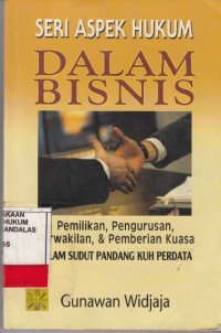 Image of Seri Aspek Hukum Dalam Bisnis