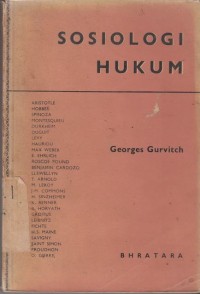 Image of Sosiologi Hukum