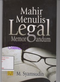 Image of Mahir Menulis Legal Memorandum