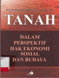 Image of Tanah; dalam prespektif hak ekonomi sosial dan budaya