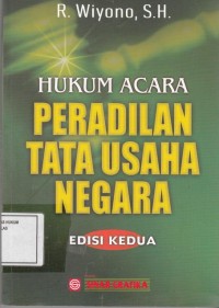 Image of Hukum Acara Peradilan Tata Usaha Negara