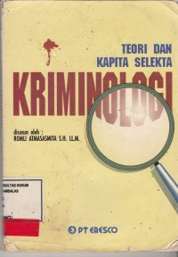 Image of Teori dan kapita selekta Kriminologi