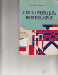Image of Tugas dan peranan jaksa dalam pembangunan