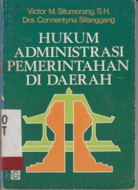 Image of Hukum Administrasi Pemerintahan Di daerah