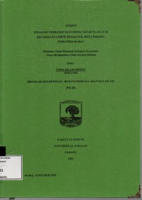 Image of Tinjauan terhadap eksistensi tanah ulayat di kecamatan Lubuk Begalung, Kota Padang Sumatera Barat